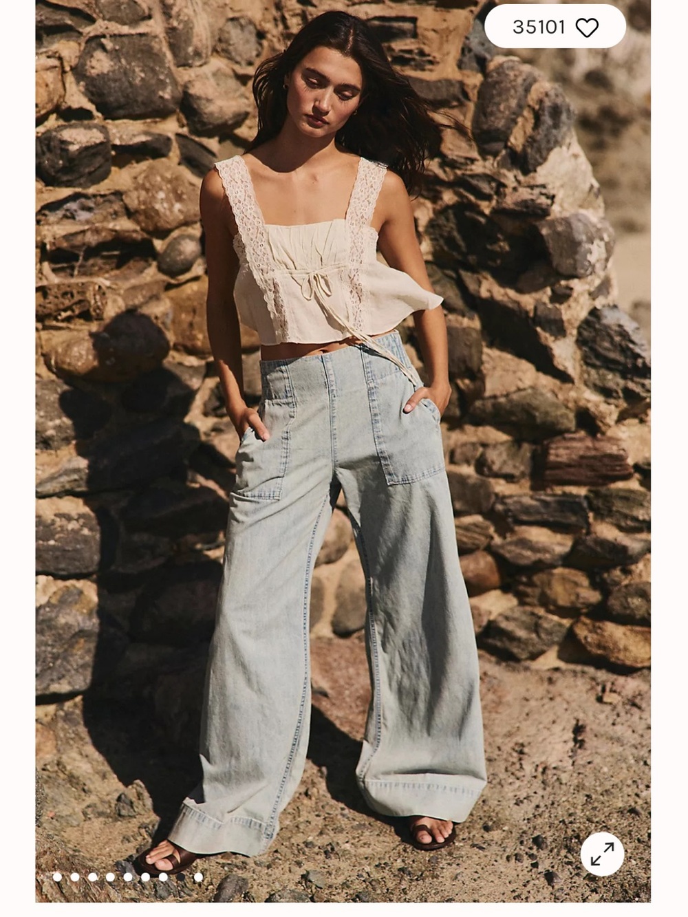 We The Free Breezy Denim Pull-On Jeans